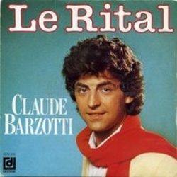 Claude Barzotti Lyrics.