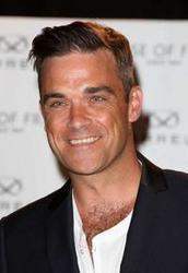 Kostenlos Robbie Williams Lieder auf dem Handy oder Tablet hören.